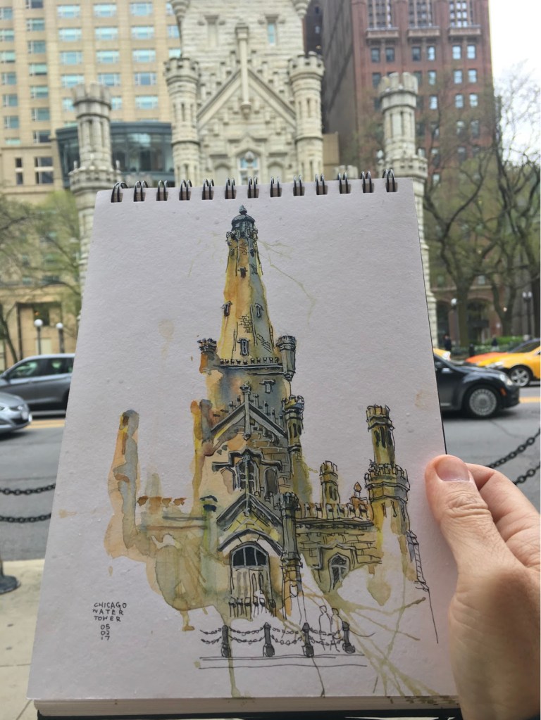 Sketch 1 by Mike Daikubara