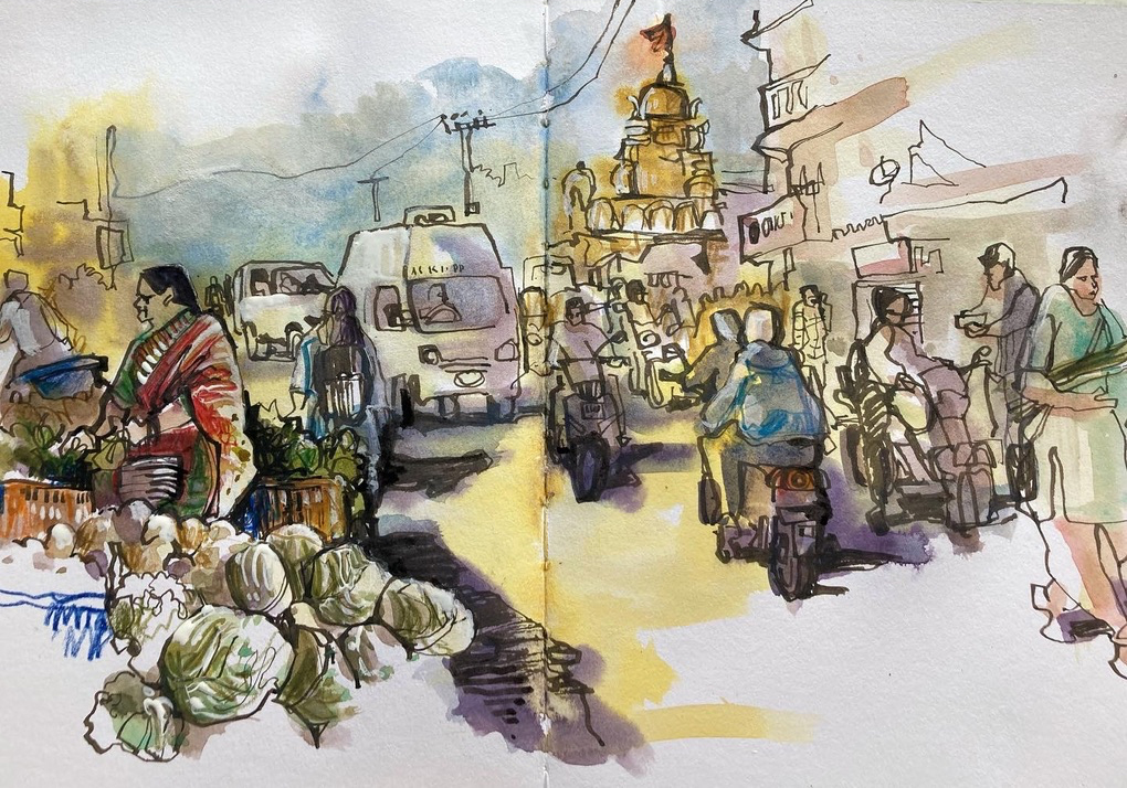 Sketch 3 by Suhita Shirodkhar